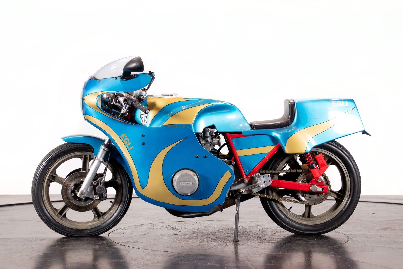 Vintage (used) motorcycles' values: Kawasaki Egli 900, approx. $24,676 for sale