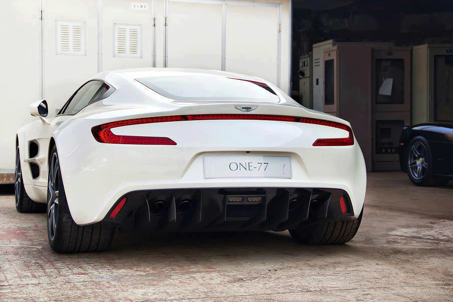 Aston Martin One 77 Rear View