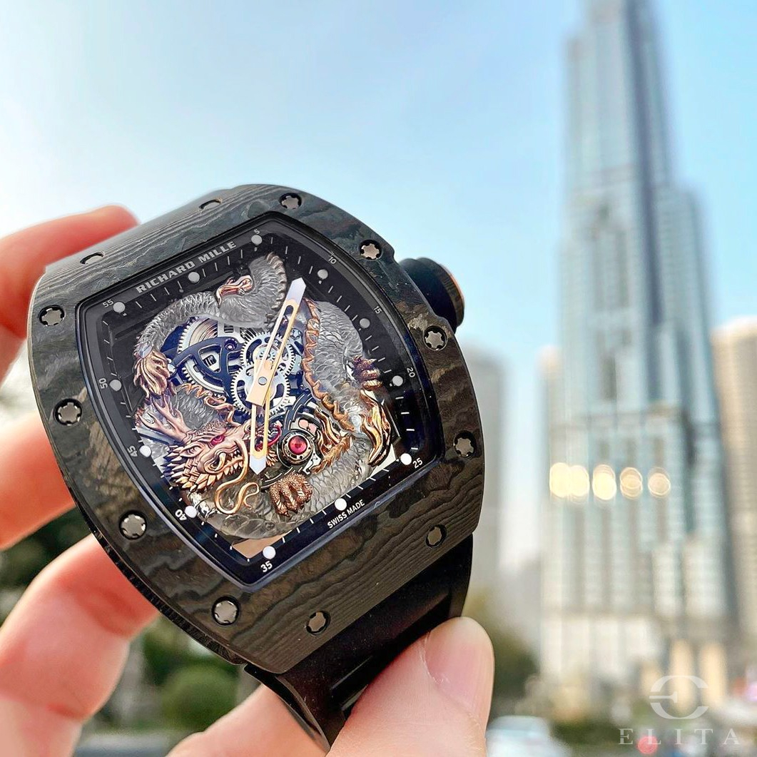 Floyd Mayweather Watch: Richard Mille RM 57-03 Dragon.