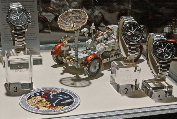 omega speedmaster on the moon