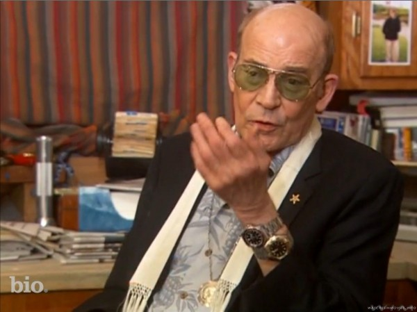 Hunter Thompson's watches: Too weird to 