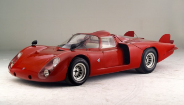 1968 Alfa Romeo Tipo 33/2 Le Mans Long Tail Coupe via Kidston.