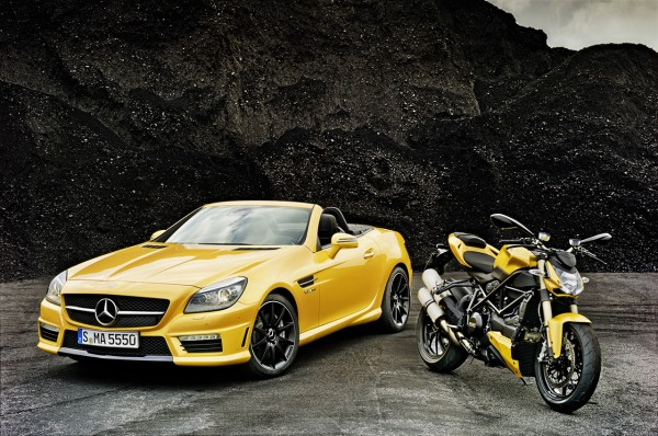 Mercedes Meets Ducati for Powerful Pair-Up