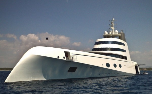 Russian Billionaire S Philippe Starck Designed Superyacht Startles San Diego Yachts