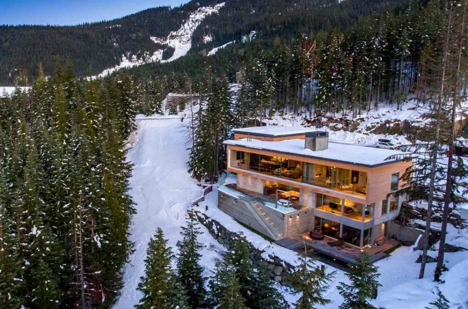 Real estate in Whistler A private gondola will take you from your eco home