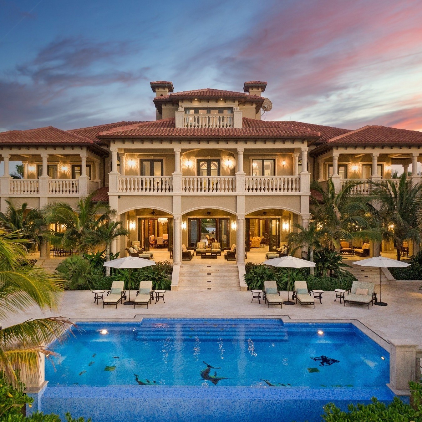 Best place to buy property in the bahamas: The Impeccable Krystal House at Old Fort Bay, $32,000,000