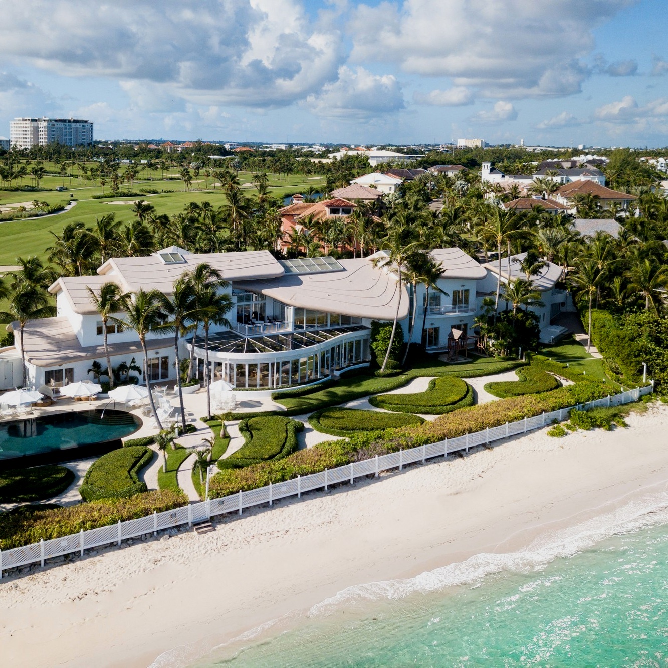 New, luxury gated communities in the Bahamas.