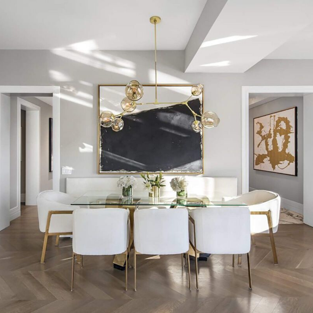 Jeff Bezos home on 5th Avenue in New York City, a living room
