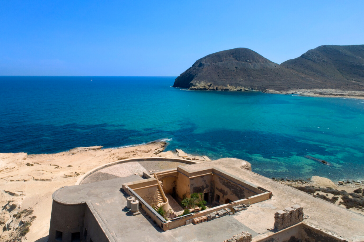 Modern day castles: The 18th century castle in Cabo de Gata, Almeria (approx. US$3,582,575).