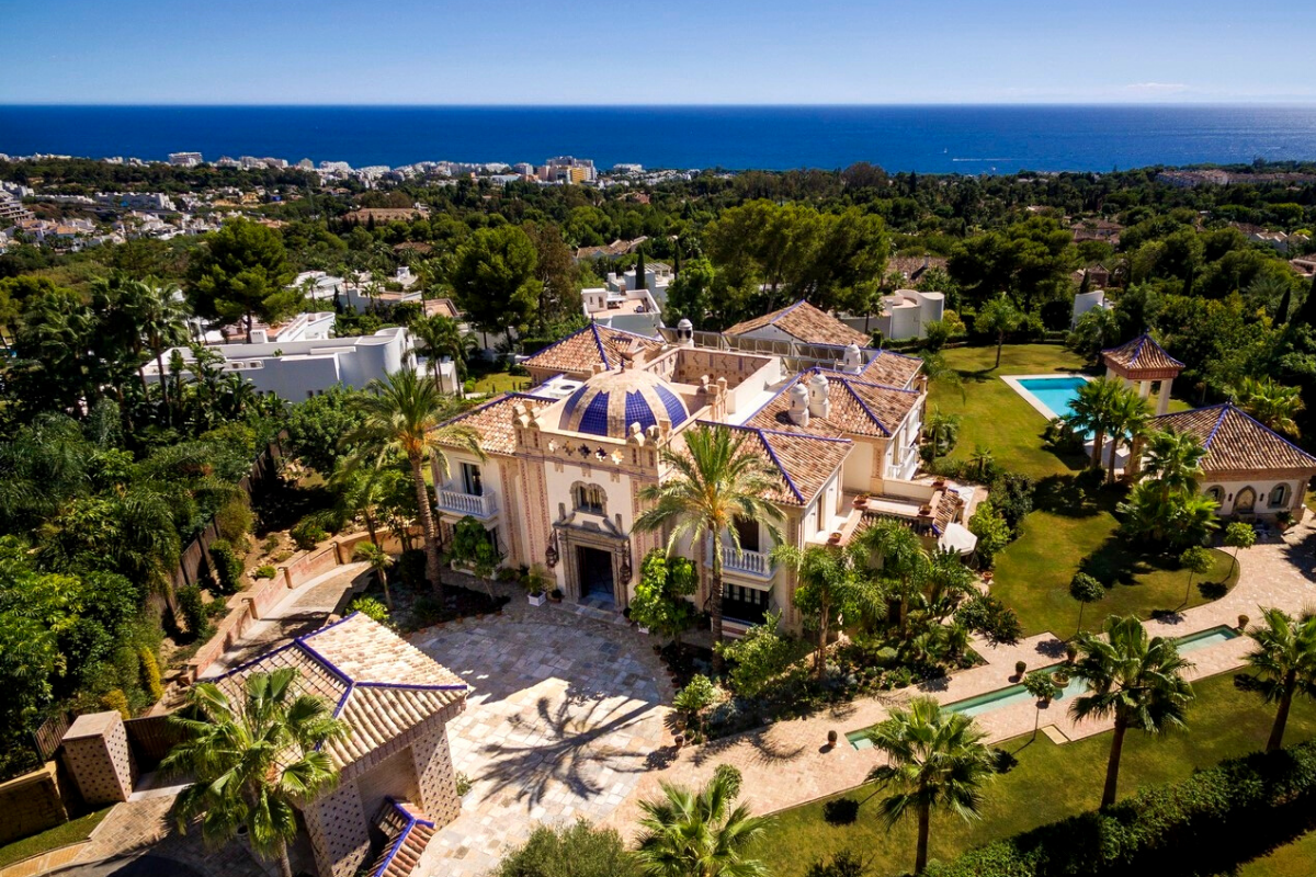 Modern day castles: Moorish-style castle in Marbella (approx. US$13,788,255).