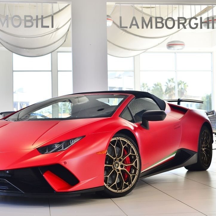 Best Lamborghini colors: 2018 Lamborghini Huracan Performante Spyder, red