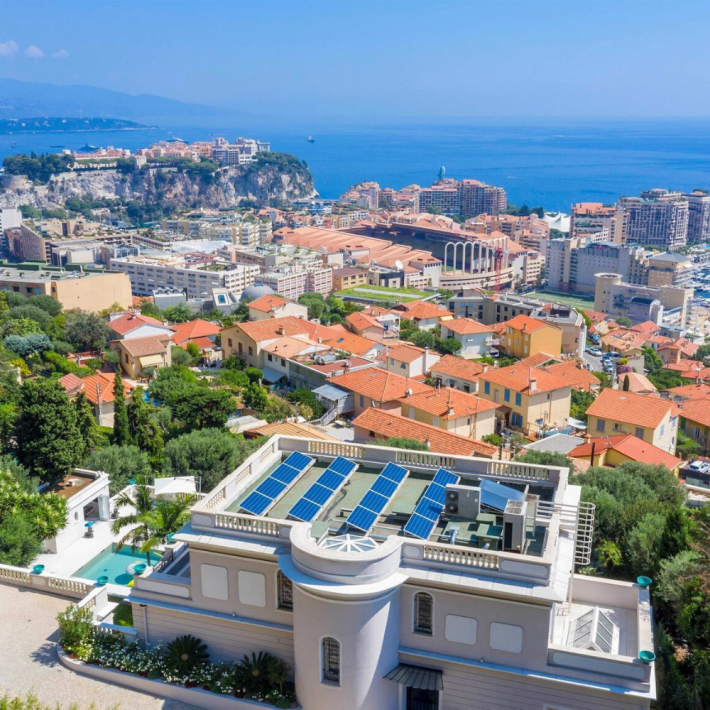 Best places to live in French Riviera: seafront villa in Cap d’Ail at the entrance to the Principality of Monaco, athough not far from Nice, providing one of the best views in French Riviera, and not far from one of the best beaches in French Riviera, and best authentic medieval villages and towns in French Riviera, and some of the best places to stay in French Riviera