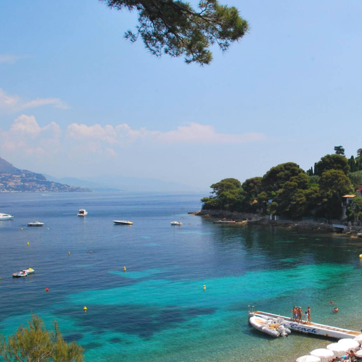 Plage de la Garoupe is one of the best beaches in French Riviera, within Cap d