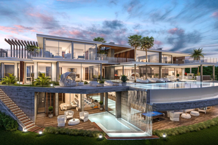 Best infinity pools in the world: one of the best infinity edge plunge pools located in a villa in Andalucia, the concentration of the best infinity pools with a view.