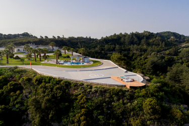 The World's top 12 homes with stunning helipads: from Sardinia to Costa Rica