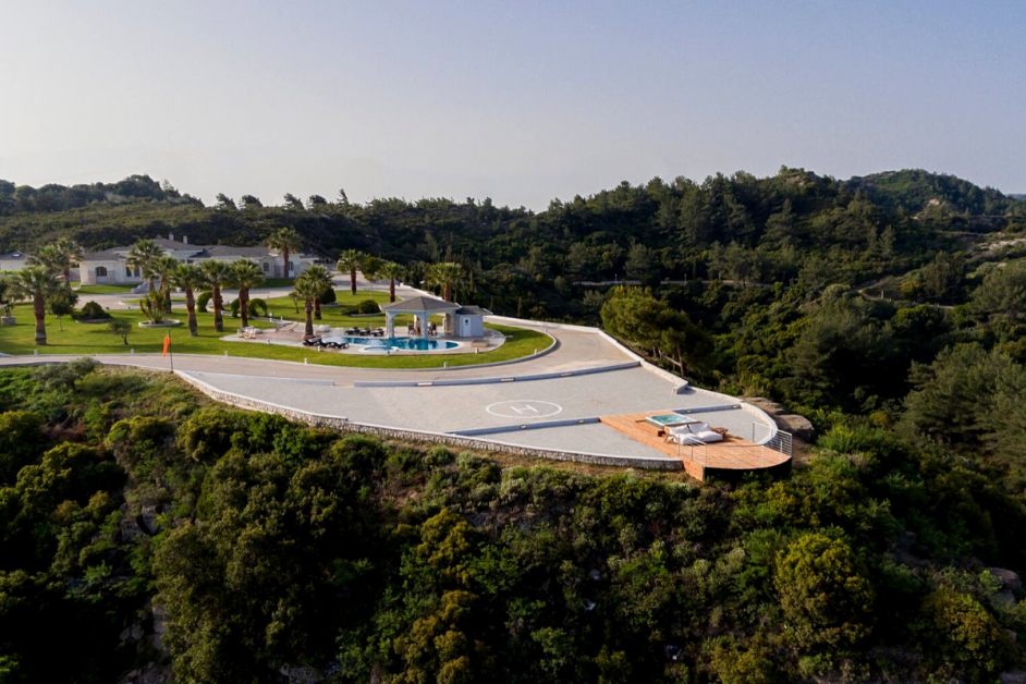 The World's top 12 homes with stunning helipads: from Sardinia to Costa Rica