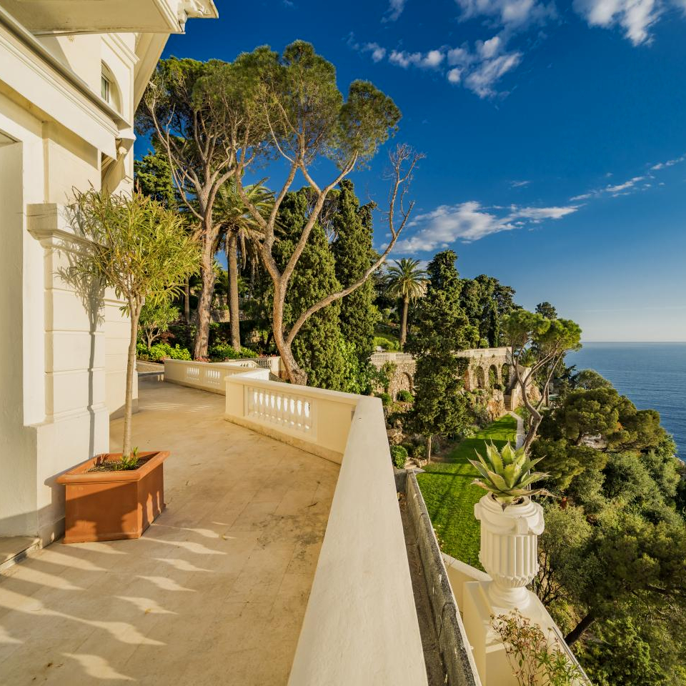 Sean Connery's home in Nice, France and other present day properties