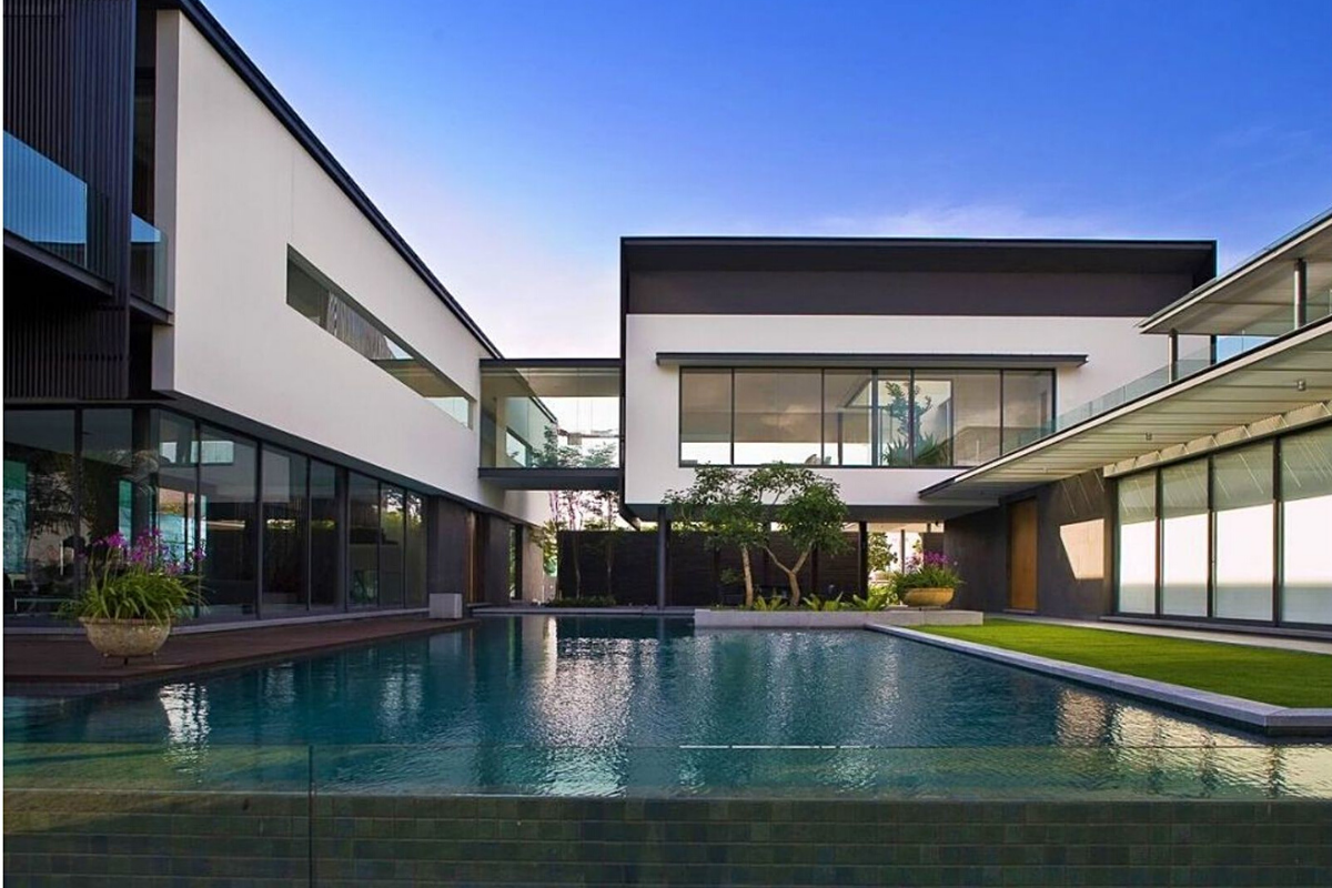 Modern luxury house for sale in Singapore. Ranking: 18