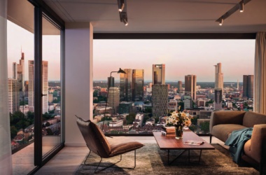 View from the top: Step inside the most exclusive penthouse in Frankfurt, now for sale