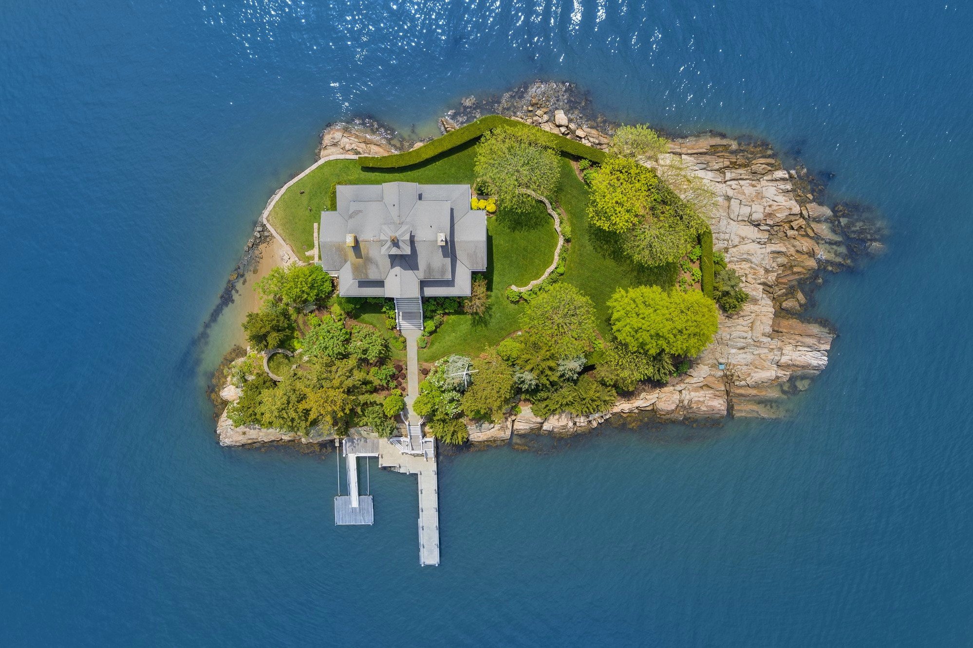 How much is it to visit a private island: Private Island in Branford, Connecticut, USA, $3,000,000.