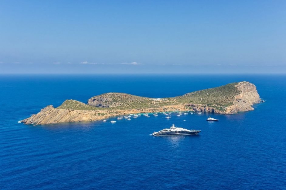 How much is a private island in Spain?