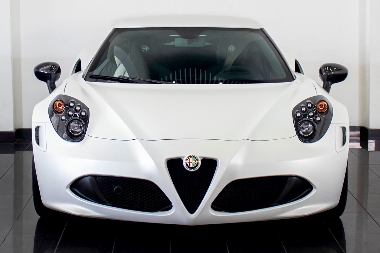 Best exotic cars under 100,000 and under 50,000:2015 Alfa Romeo 4C, Dubai, UAE, $60,000.