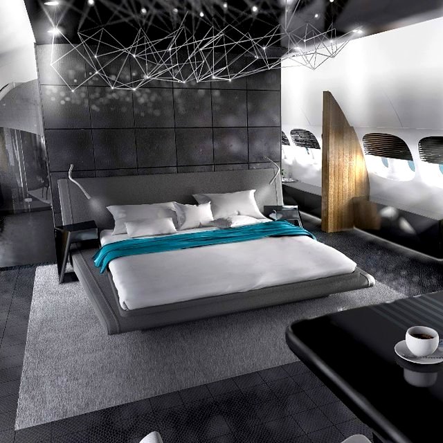 Private Jets Interior Design Tips: Luxury Interiors Flying On The Air