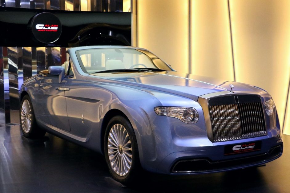 Most expensive Rolls-Royce cars - 2008 Rolls-Royce Phantom Hyperion by Pininfarina, $3,268,000, for sale in UAE.