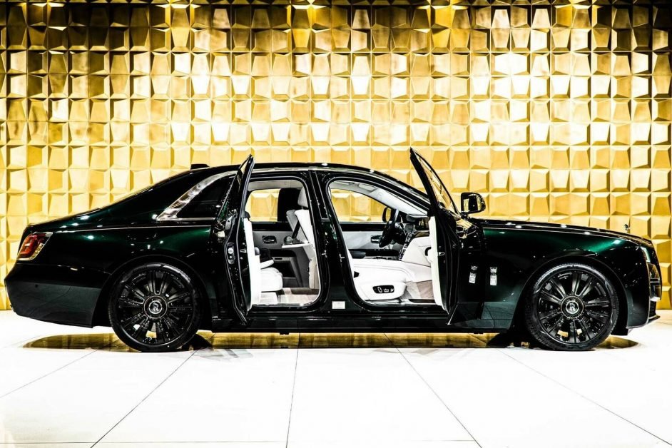 Most expensive Rolls-Royce cars - 2021 Rolls-Royce Ghost, $553,000, for sale in Germany.