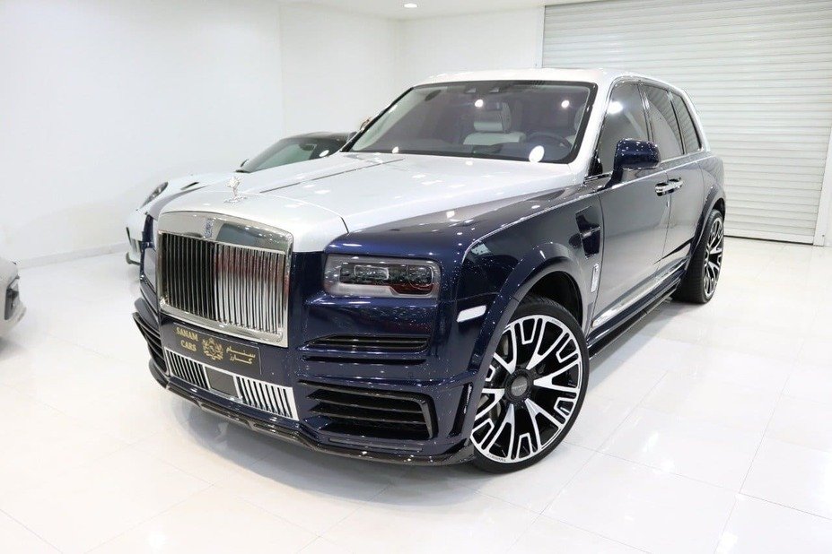 The most expensive luxury SUV: 2020 Rolls-Royce Cullinan by Mansory.