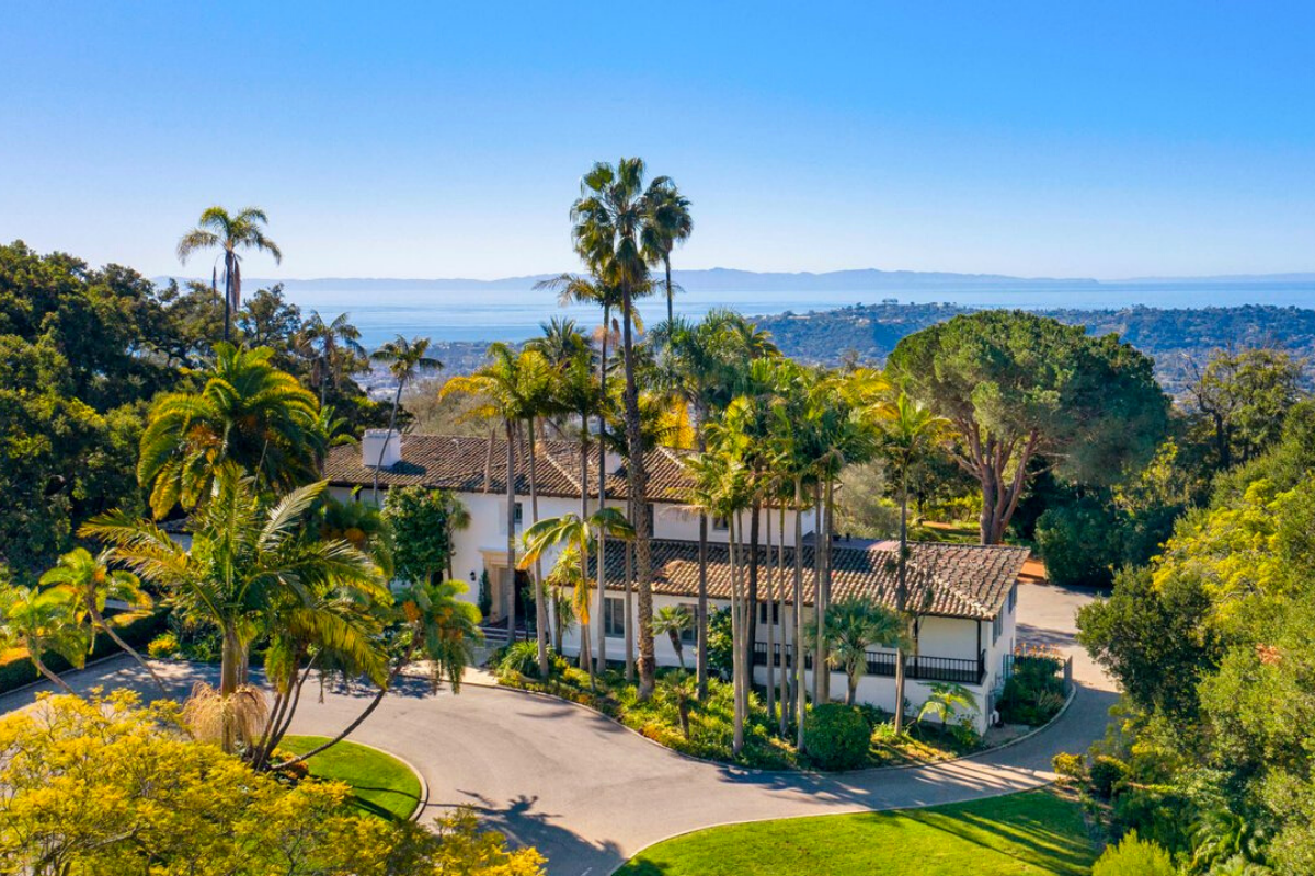 Santa Barbara style homes and Californian architecture