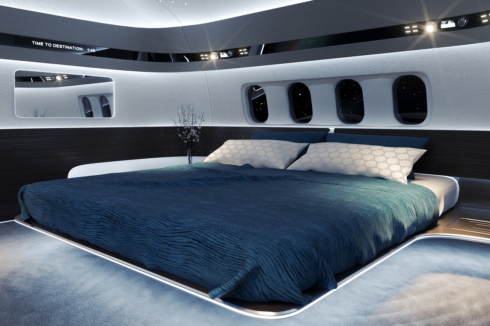 Premium Selection: 22 Luxury Private Jet Bedrooms ()