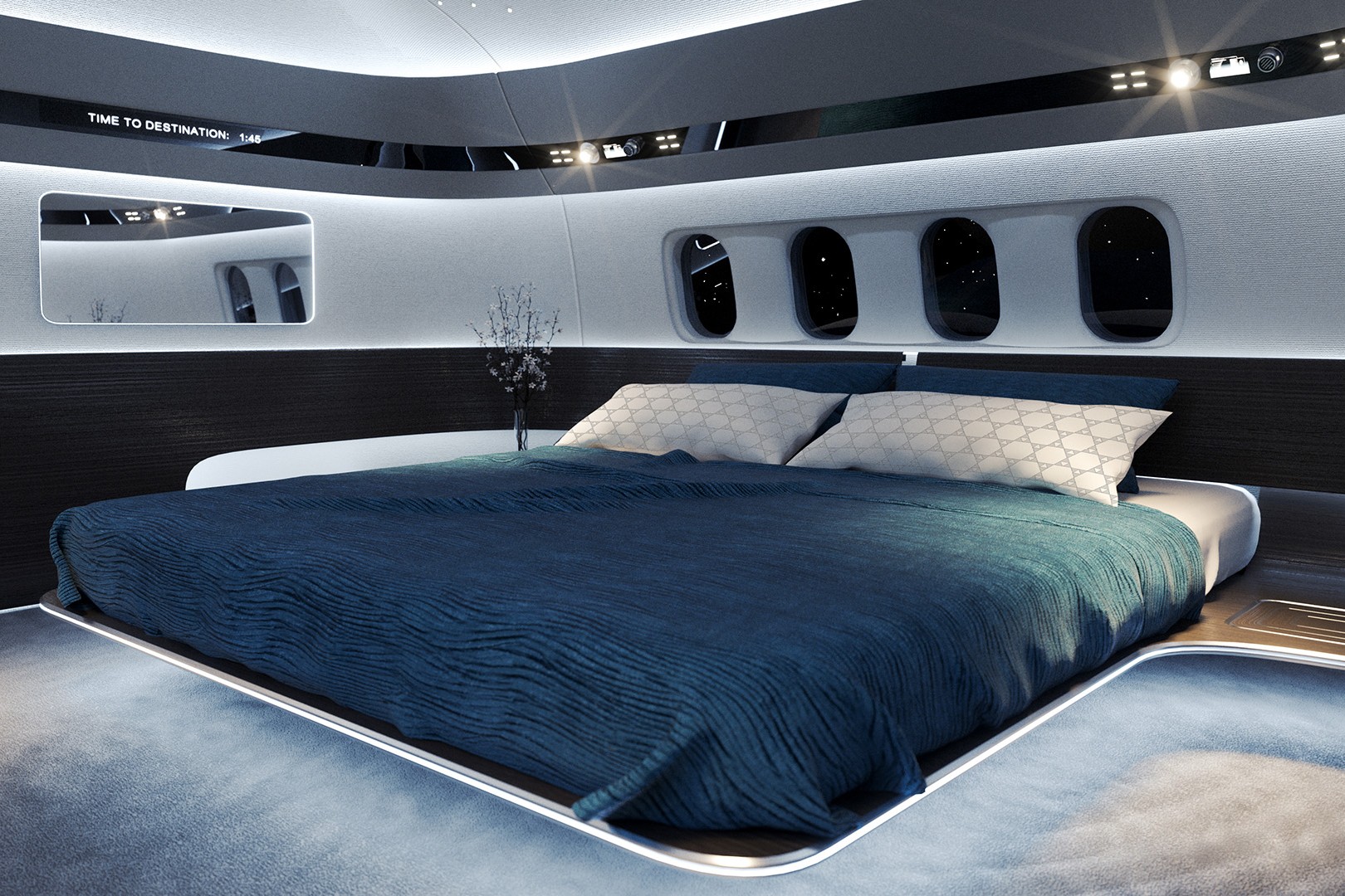 Private jet from the 1970s converted into luxury holiday accommodation for  ultimate 'glamping' trip | The Sun