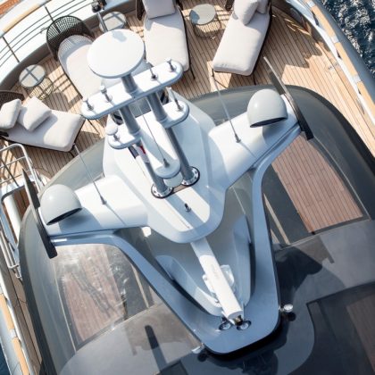 Dynamiq GTT 115 mega yacht by Porsche design