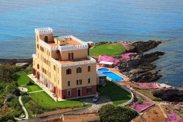 Up for sale: A seafront palace in Sardinia with an intriguing history and five-star amenities
