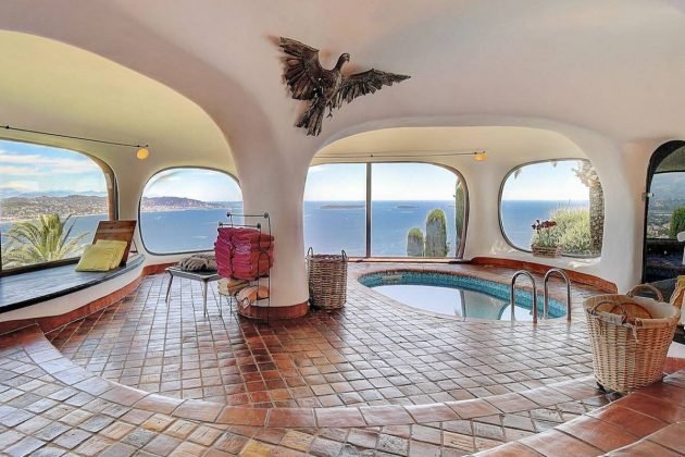 Villa with an fetching pool design in France