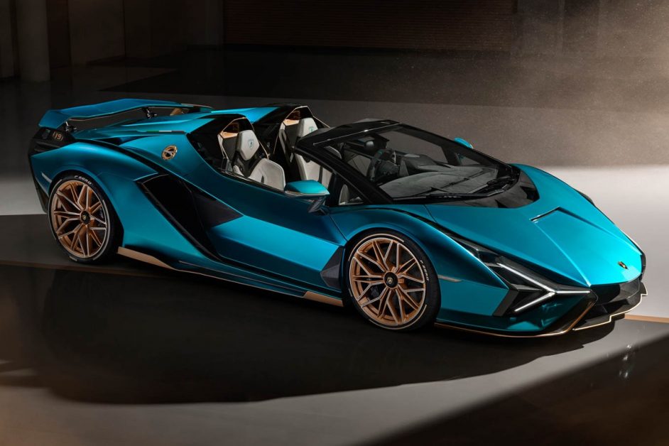 Most expensive cars in the world in 2022: Lamborghini Sian FKP37
