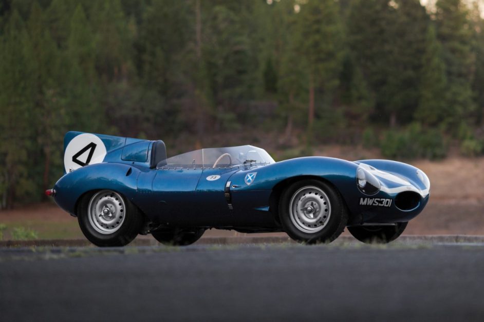 Most expensive car ever sold at auction - 1955 Jaguar D Type