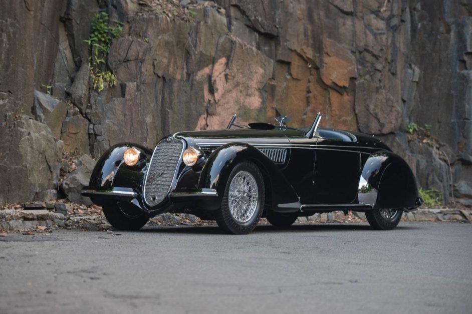 Most expensive car ever sold at auction - 1939 Alfa Romeo 8C 2900B