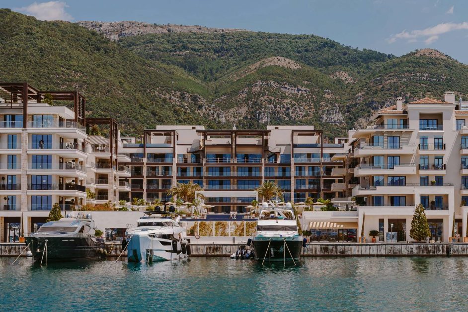 Three penthouses with private infinity pools hit the market in Porto Montenegro