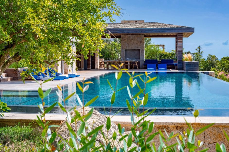 Exceptional villa with private beach access hits the market in Corsica