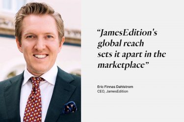 JamesEdition's 15th Anniversary with Eric Finnas Dahlstrom