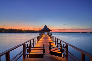 A Private Island in North Carolina's Lake Norman Hits the Market via JamesEdition