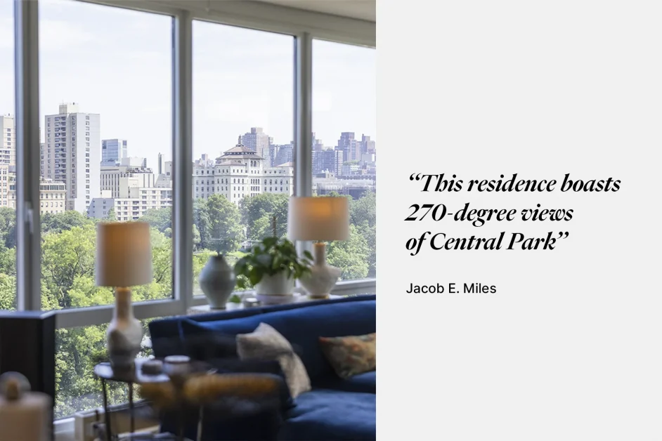 Unveiling the Potential of 111 Central Park North: A Conversation with Agent Jacob E. Miles