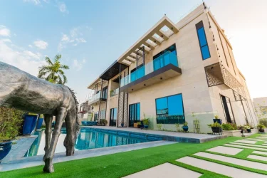 Custom-Built Mansion with Views of Burj Khalifa Coming to Market in Prestigious Dubai Hills