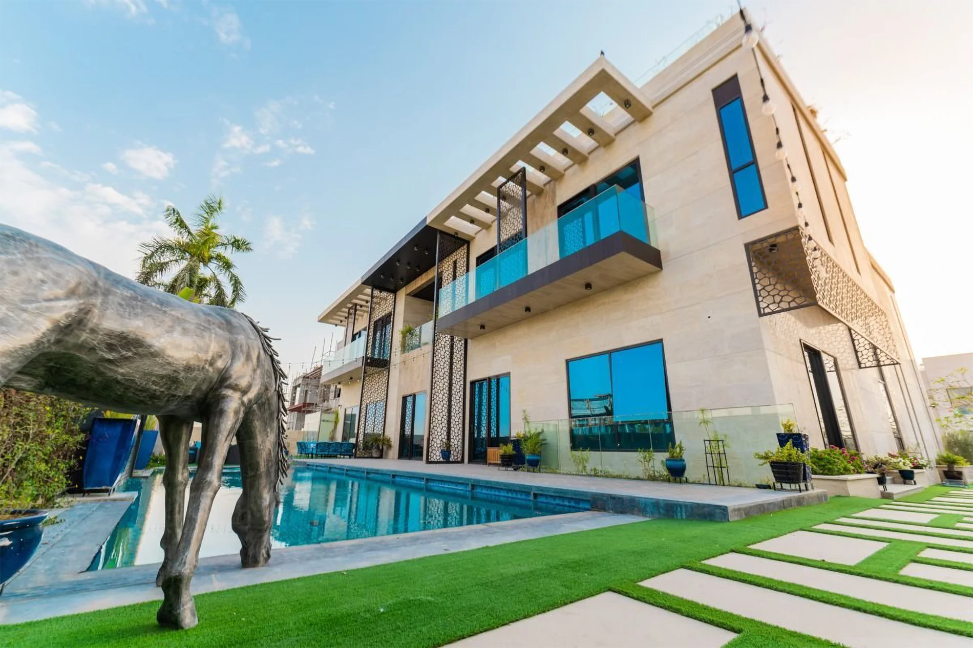 Custom-Built Mansion with Views of Burj Khalifa Coming to Market in Prestigious Dubai Hills