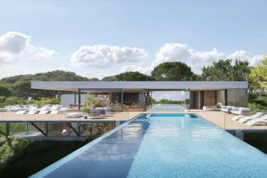 Ascend to Luxury: Contemporary Villa in Sotogrande with Unrivaled Views of Gibraltar