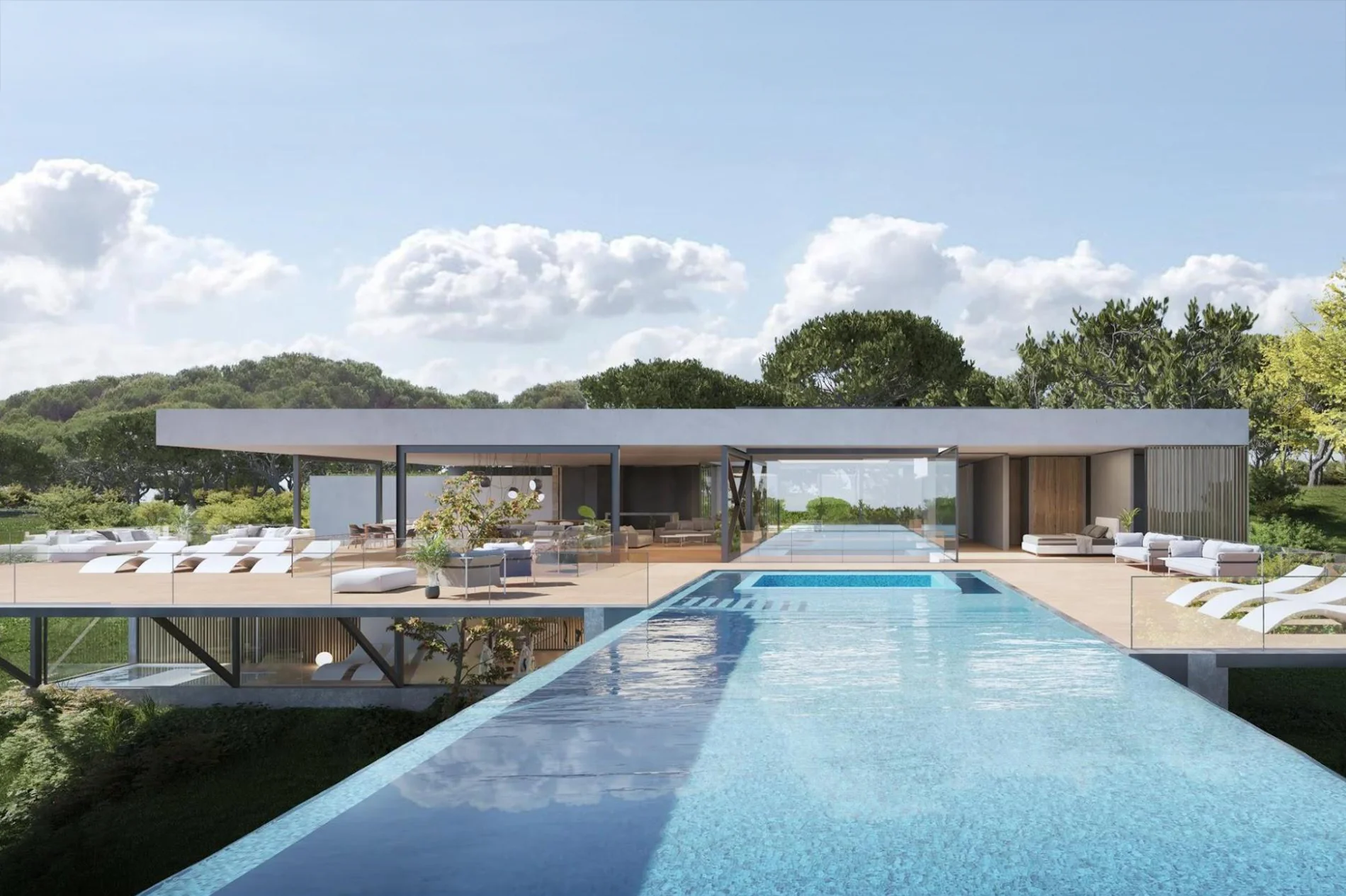 Ascend to Luxury: Contemporary Villa in Sotogrande with Unrivaled Views of Gibraltar