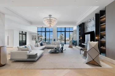 Miami Beach Penthouse Owned by Tennis Star for Sale on Ultra-Exclusive 216-Acre Fisher Island