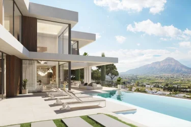 Experience Villa Ural: A Contemporary Gem with Mountain and Bay Panoramas in Xabia, Spain